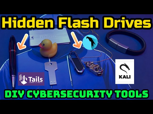 Turning Hidden Flash Drives into Powerful Cybersecurity Tools! | Tails, Kali Linux, and Parrot OS