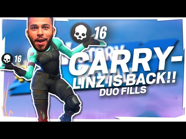 16 KILLS AFTER MY RANDOM DUO DIED! AMAZING CARRY