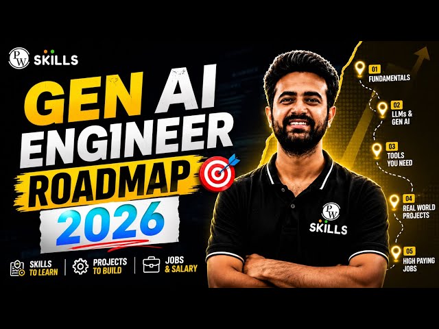 Gen AI Engineer Roadmap 2026!