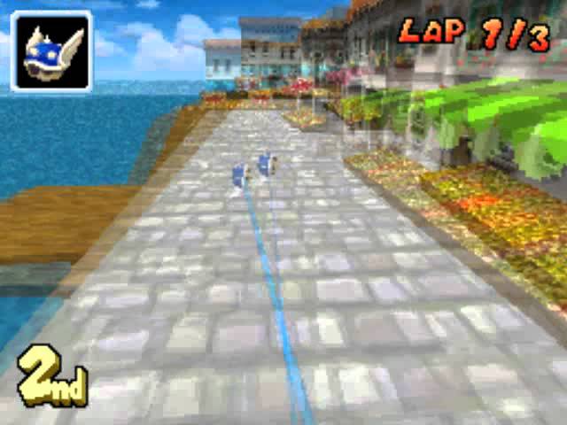 Mario Kart DS Codes: Blue Shell Ride