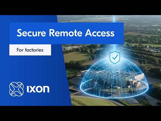 Secure remote access that keeps factories running