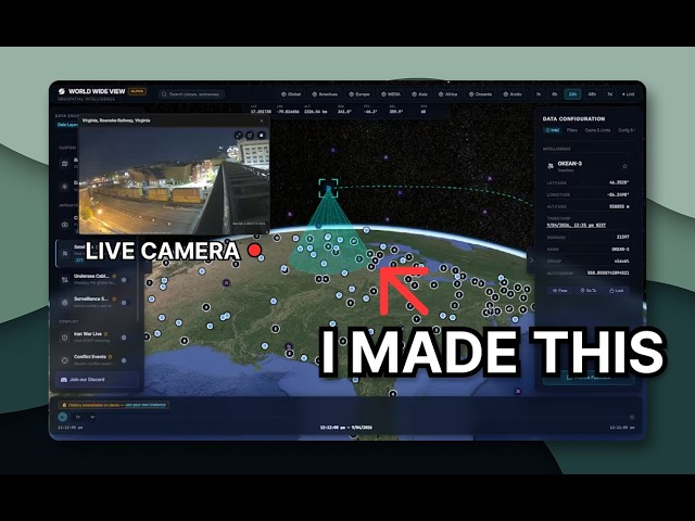 I Built an Open-Source Palantir Clone | WorldWideView Devlog