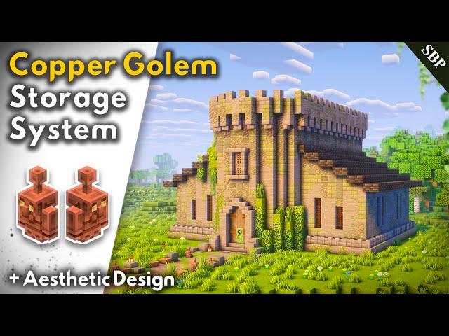 Copper Golem Storage System | Survival Build Path #6 [Java & Bedrock] 1.21.9