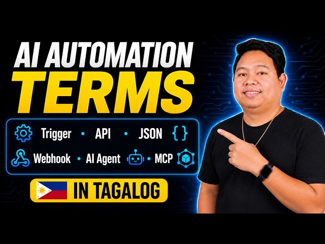 AI Automation Terms Explained in Tagalog (For Beginners)