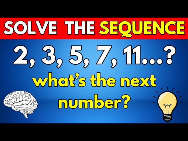Number Sequence Quiz 🔢🧠 Can You Find the Pattern? | Pick & Play Hub
