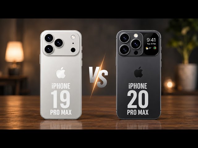 iPhone 19 Pro Max vs iPhone 20 Pro Max
