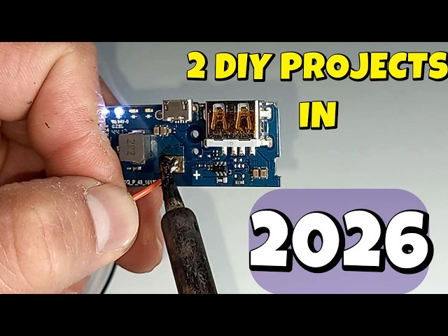 How to make Joule Thief & Power Bank
