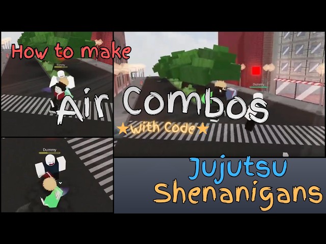 *CODE* How To Make ADVANCED Air Combos in JJS