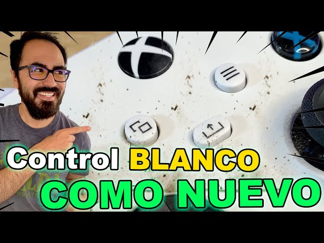 How to Clean a White Xbox Series Controller and Make It Look Like New | Cleaning | JxR