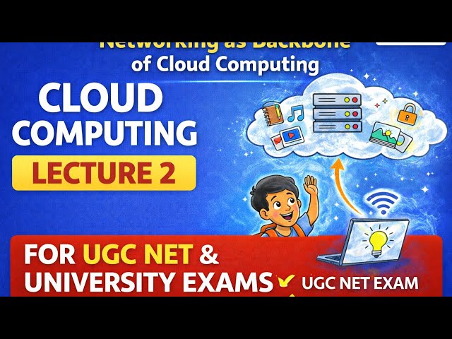 ☁️ Cloud Computing Lecture 2 | Role of Networking Explained Simply 🔥