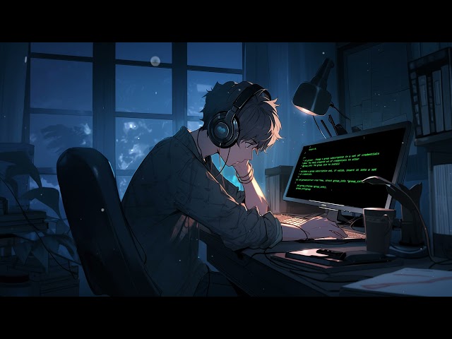 Alone Coding Session 🎧 Lofi Beats To Study ✍️ Relaxing Music | Stress Relief