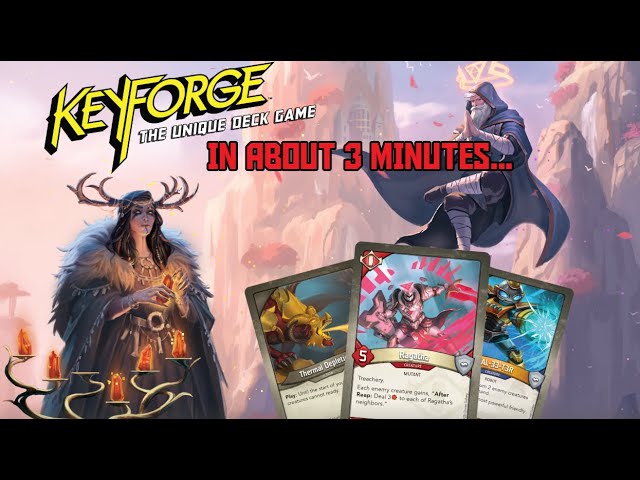 How to Play KeyForge in 3 Minutes