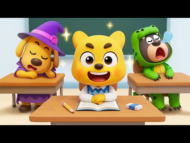 Back to School | Good Habits for Kids | Educational Cartoon | Sheriff Labrador