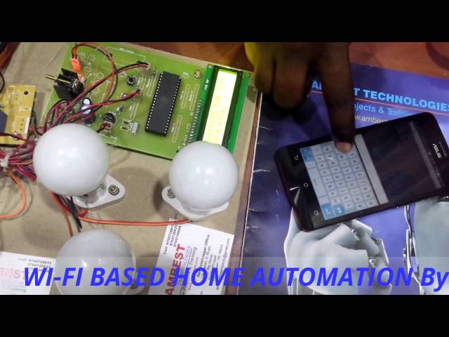 WI-FI BASED INTELLIGENT HOME AUTOMATION using 8051