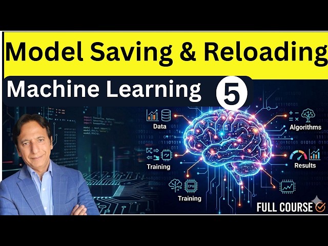 Machine Learning - Lecture 5 - Saving and Loading ML models