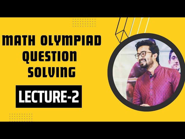 Math Olympiad Question Solve Lecture 02 #Rakibsir #mathematics #mathlovers