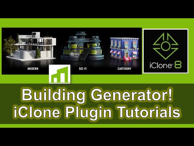 iClone BuildingGen Plugin Tutorials Collection - Procedural 3D Building Generator