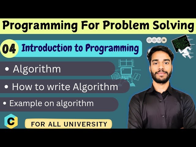 L-1.4 How to Write an Algorithm | Steps & Examples | PPS | C Language