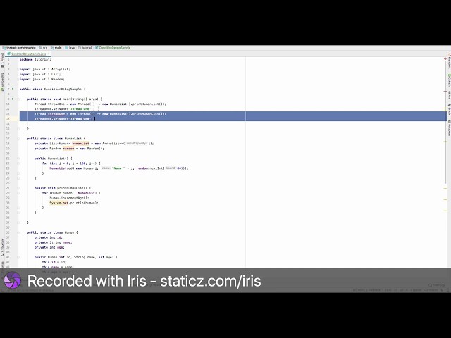 IntelliJ IDEA multi threaded debug