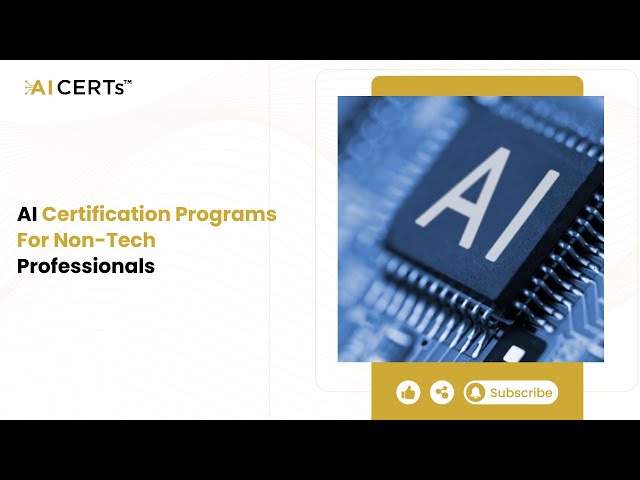 Top AI Certifications for Non-Tech Professionals: AI+ Everyone™ by AI CERTs