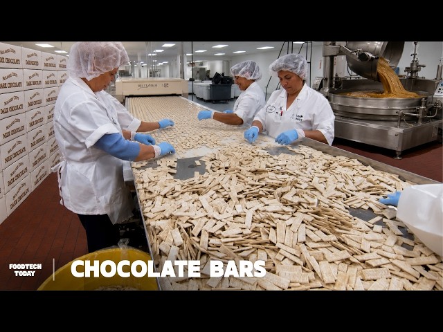 How 60 Million Chocolate-Covered Molasses Chips Are Made Every Year |  How It’s Made