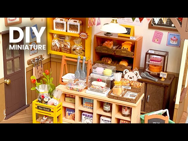 Rolife Becka's Baking House | DIY Miniature Dollhouse Crafts | Relaxing Satisfying Video ✨