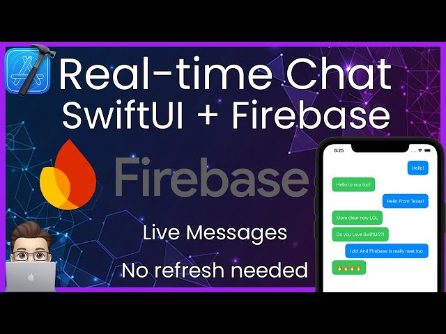 Simple SwiftUI Firebase Chat App: Real-Time Messaging with Firestore & Auth