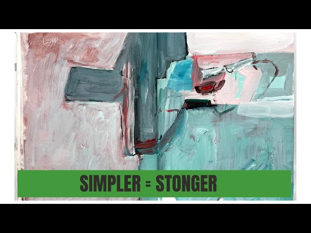 Abstract Composition Made easier with Color