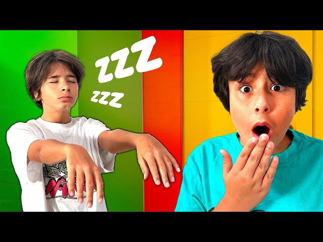 ¡Mi hermano es SONAMBULO! 😱 Le vigilo toda la NOCHE!!