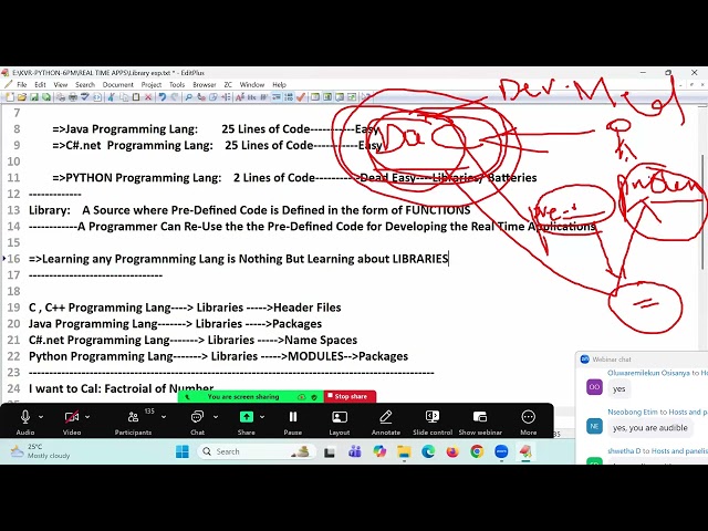 5 real time apps development by using python