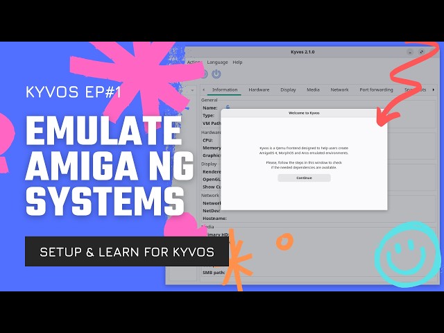 Emulate AmigaOS 4.1 FE and MorphOS with Kyvos and QEMU