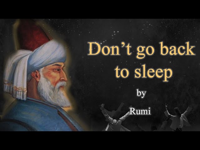 Search the Darkness - RUMI (Sufi Mysticism) Powerful Spiritual Poem