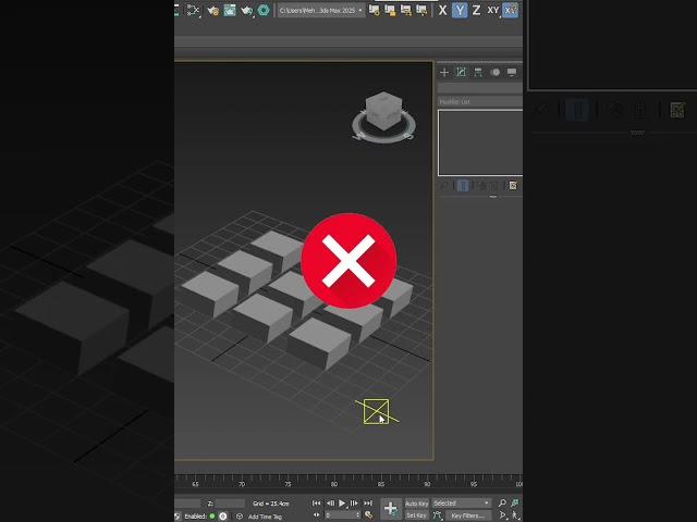 The Right Way to Use Array in 3ds Max! ✔️