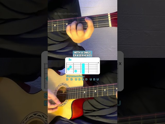 With A Smile - Eraserheads | Easy Guitar Chords Tutorial For Beginners
