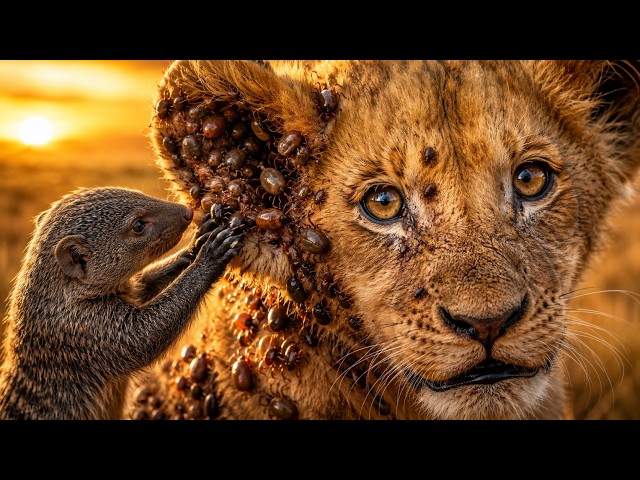 The Tiny Mongoose Saved a Lion Cub... Then Faced a Giant Python