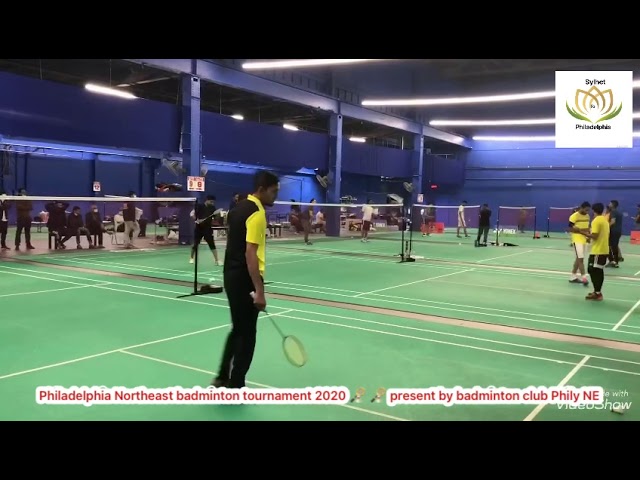 Philadelphia Northeast badminton tournament 2020 🏸 🏸 present by badminton club Phily NE