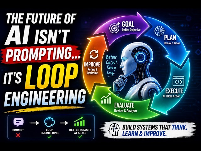 The Future of AI Isn't Prompting… It's Loop Engineering 🔄🤖