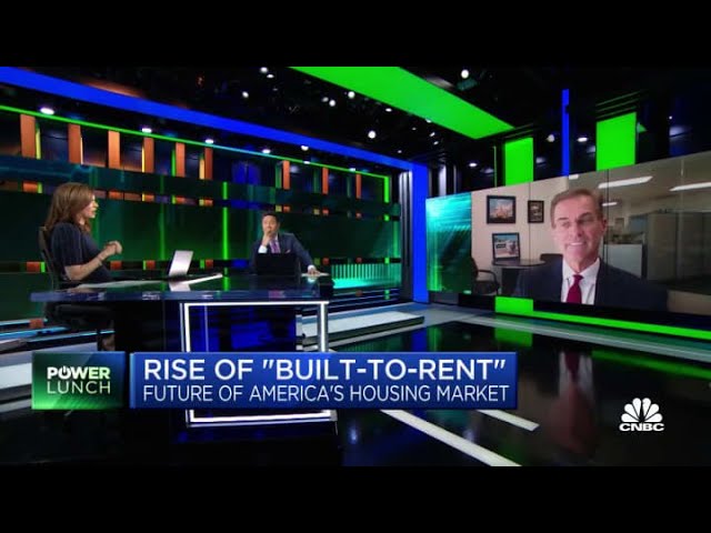 Behind the rise of 'built-to-rent' housing
