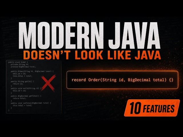 Modern Java Doesn't Look Like Java Anymore