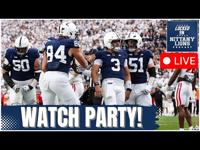 WATCH PARTY: Penn State vs. Northwestern Live Reaction