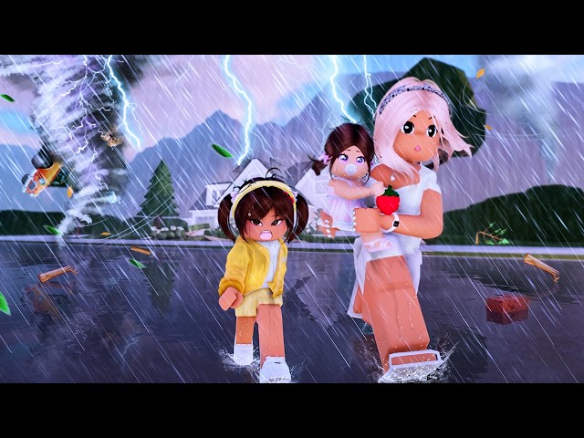 💥 Lucy Swept Away by a MONSTER TORNADO | Roblox Roleplay