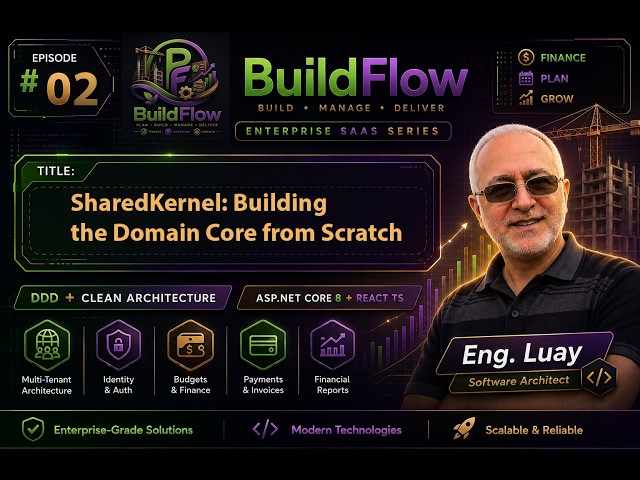 BuildFlow #2-SharedKernel: Building the Domain Core from Scratch (.NET 8)-EN