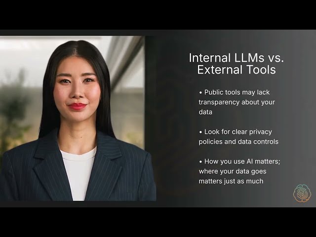 AI Essentials Training Video Series Internal LLMs vs  External Tools