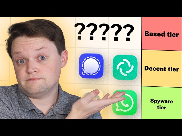The Ultimate Instant Messenger Tier List