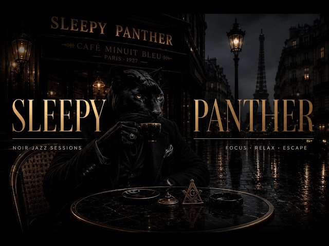 Paris After Midnight ☕ French Noir Jazz | 1 Hour Late Night Music