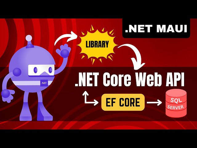 How to Consume Web API in MAUI App - CRUD | MAUI C# API Example