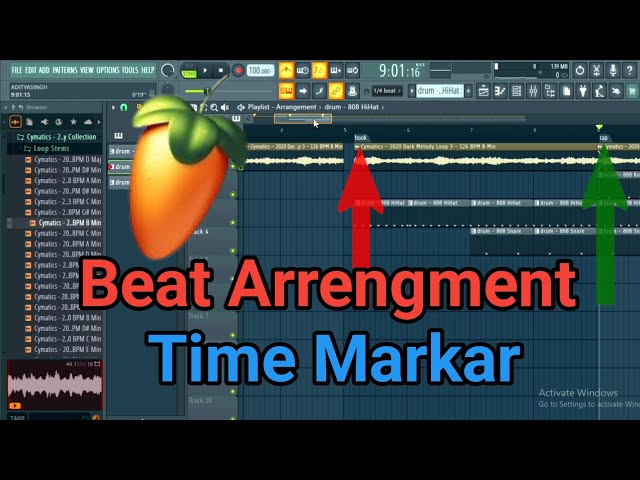 How to make beat arrangement & time markar #flstudiohubtips #flstudio