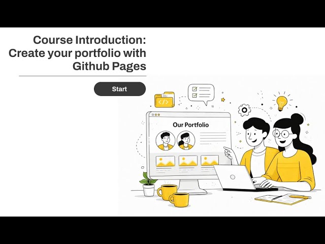 🎓 Lesson 0 — Course Introduction & Learning Philosophy (Create Your Portfolio with GitHub Pages)
