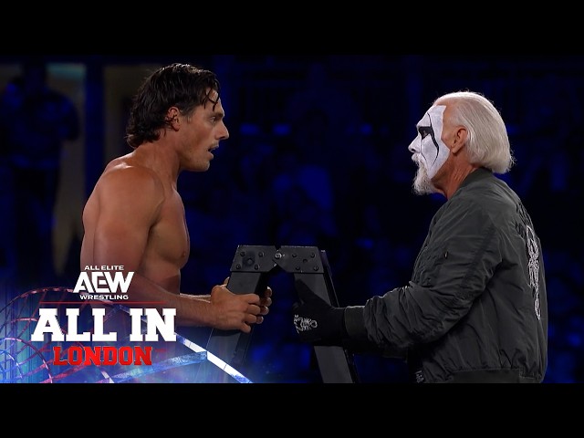 IT'S STING! The Icon & son Steven Borden save the day! | AEW All In: London