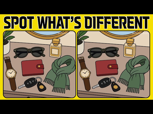 Spot the Difference: 5 Fun Puzzles, 15 Hidden Changes (A Bit Tricky)